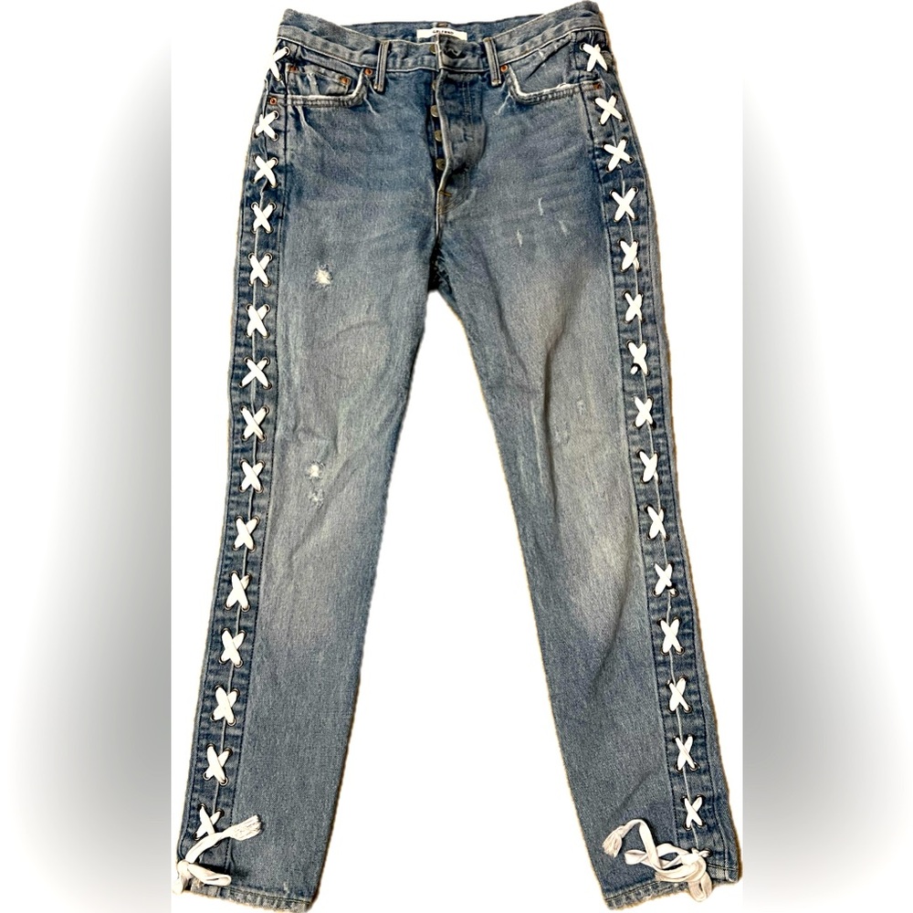 Grlfrnd size 27 skinny cut jeans